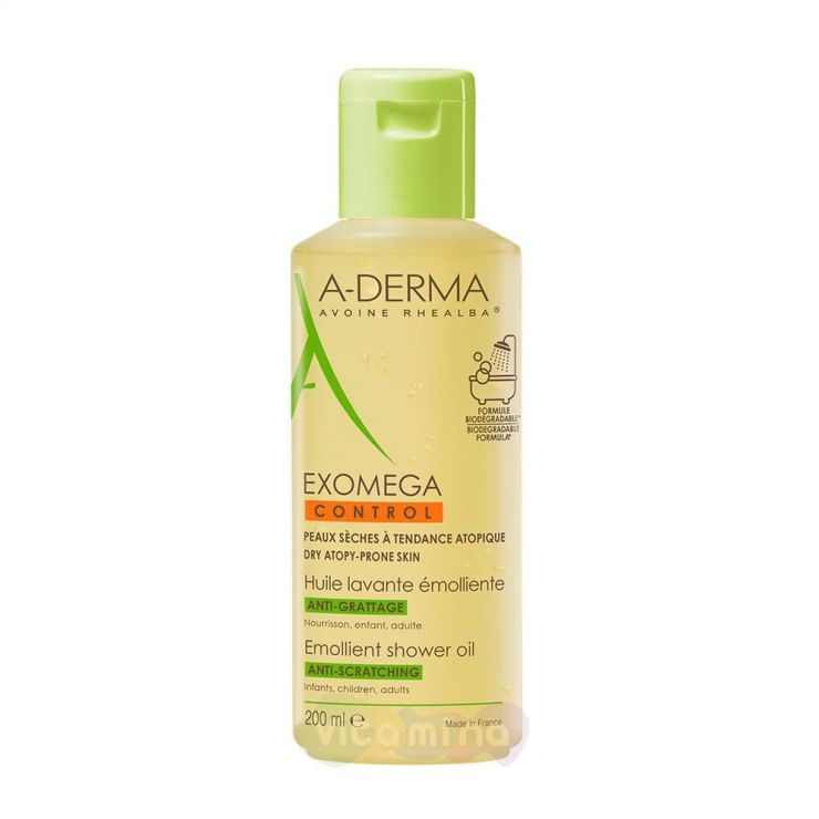 A-Derma Exomega Control Смягчающее очищающее масло
