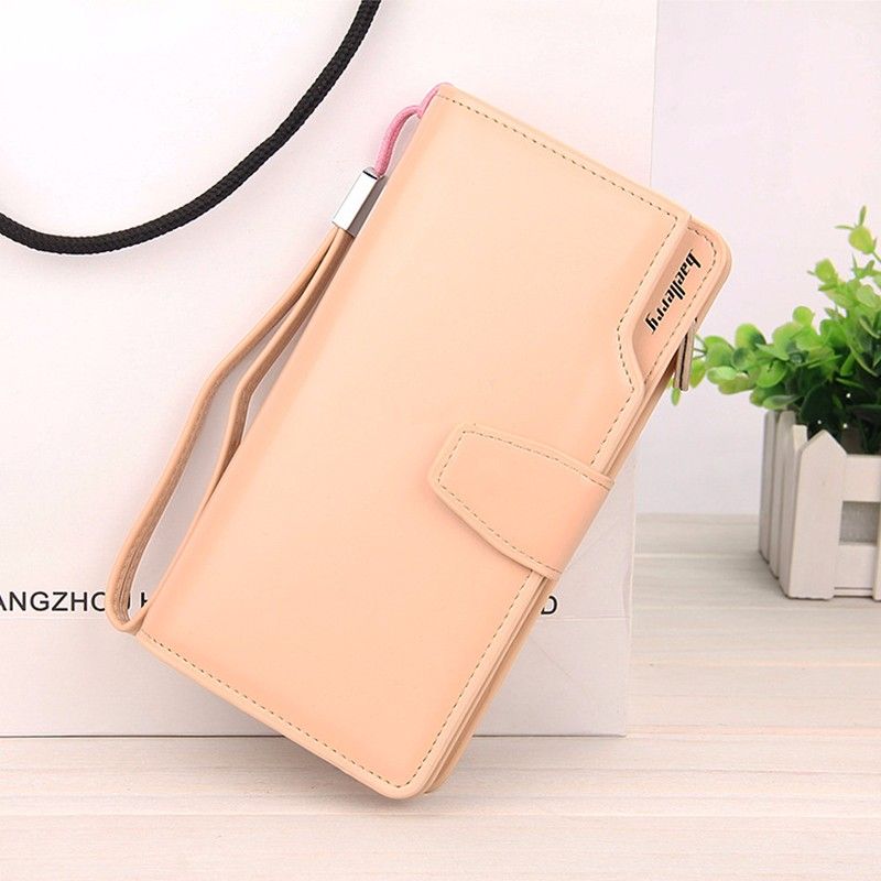 Кошелёк Woman Baellerry Wallet Pu Clutch Bag, Цвет Бежевый