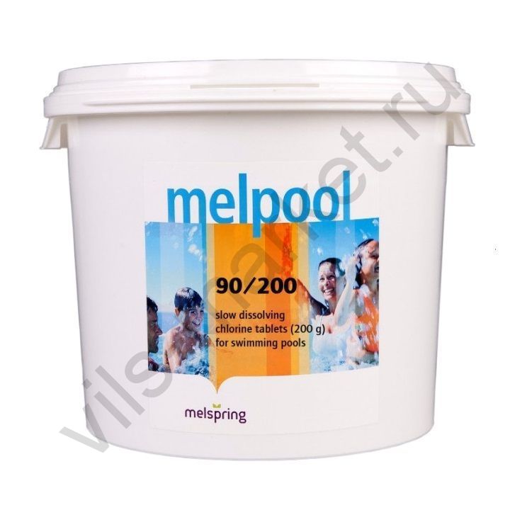 Дезинфектант для бассейна на основе хлора Melpool 90/200