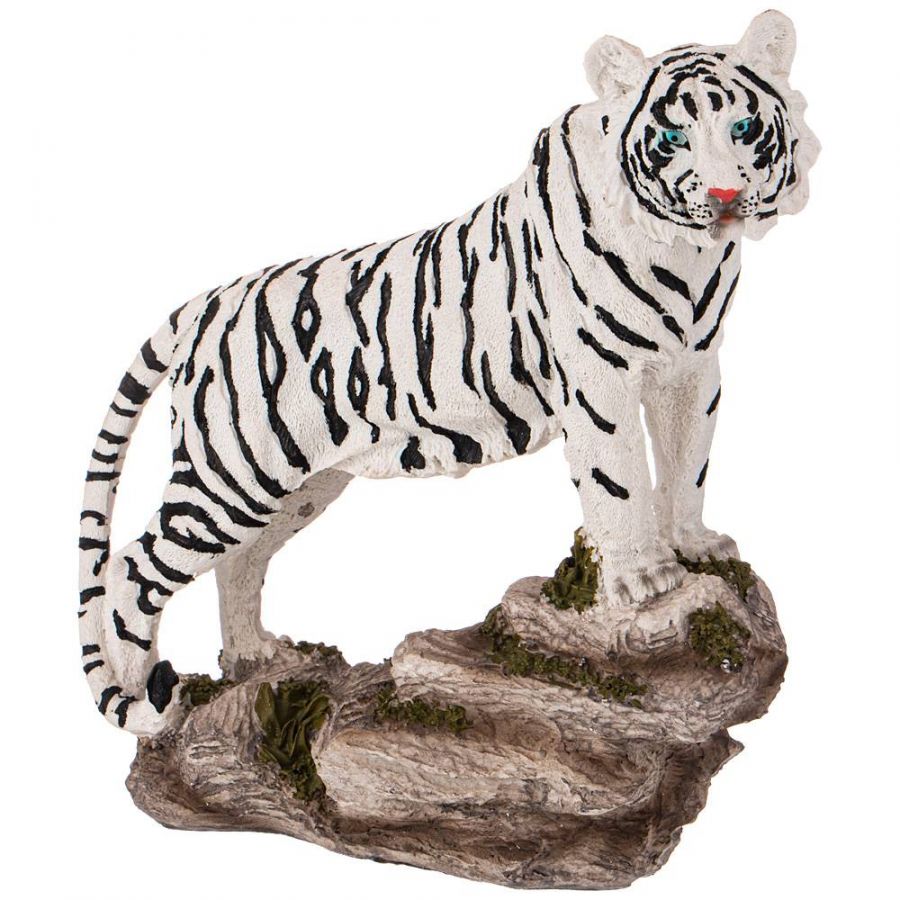 Фигурка "Белый тигр" 24x9 см. h=27 см