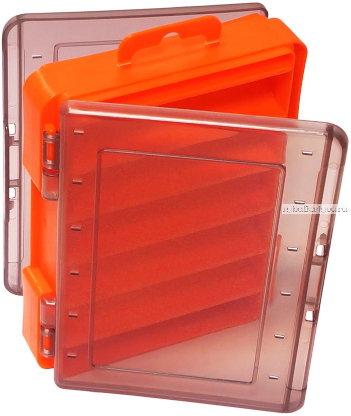 Коробка для воблеров Kosadaka TB-S31E двухсторонняя цвет: оранжевый