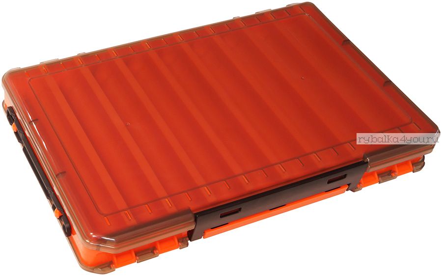 Коробка для воблеров Kosadaka TB-S31A двухсторонняя цвет: оранжевый