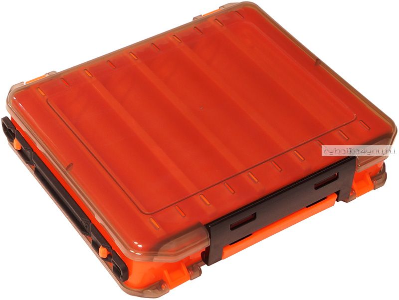 Коробка для воблеров Kosadaka TB-S31C двухсторонняя цвет: оранжевый