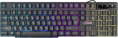 Проводная игровая клавиатура Mayhem GK-360DL RU,RGB подсветка,19 Anti-Ghost