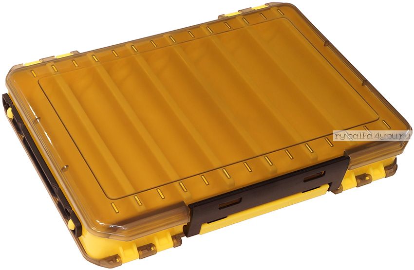 Коробка для воблеров Kosadaka TB-S31B двухсторонняя цвет: желтый