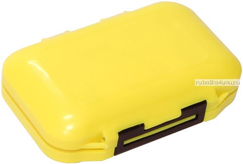Коробка-раскладушка Kosadaka для мушек TB-S02 цвет: желтый