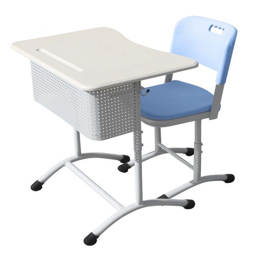 ИНКЭ-112 Комплект ученической мебели одноместный (Стол МДФ с экраном и стул ИНС-1-2)