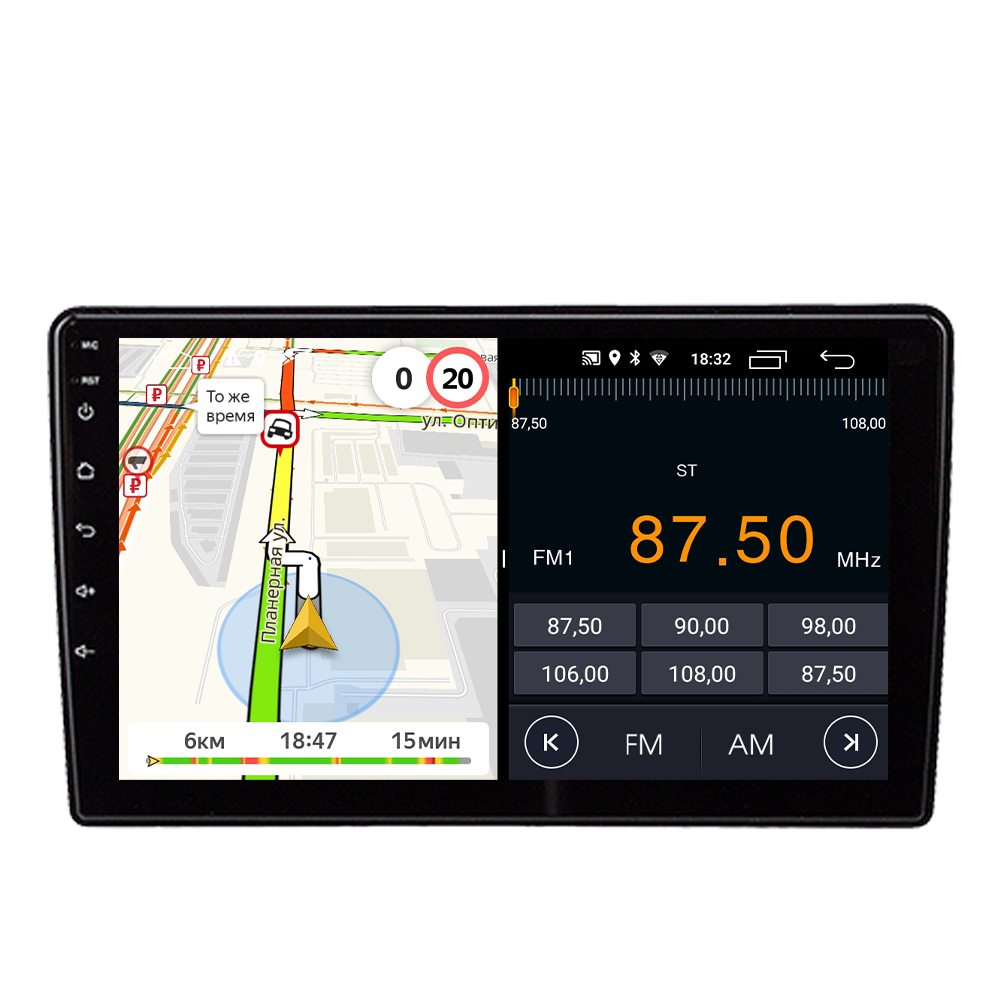 Parafar PF904FHD10 для VW, Skoda, Seat экран 10 на Android 11.0  Штатная магнитола