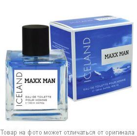 MAXX MAN Iceland.Туалетная вода 100мл (муж), шт