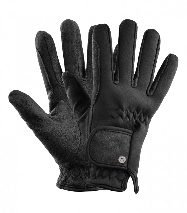 Перчатки для верховой езды -Nordkap- Зима. Waldhausen М черные