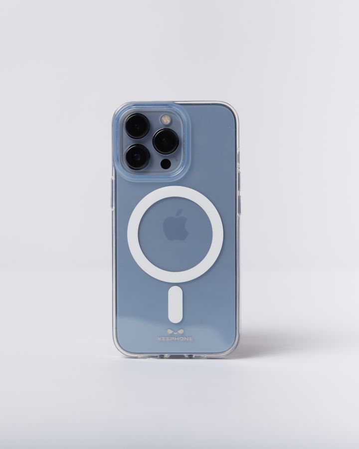 Чехол Keephone Magnet Pro с Mag Safe для iPhone 13 Pro Max (Айфон 13 Про Макс) прозрачный