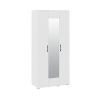 Шкаф «Нео» 3-х дверный с зеркалом (Белый)