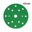Шлифовальные круги комплект 100 шт FILM L312T 150 мм на липучке 15 отверстий зелёные P 360 SUNMIGHT 53015-100