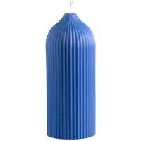 Свеча декоративная ярко-синего цвета из коллекции Edge, 16,5см