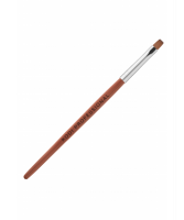 KODI Кисть для гелевого моделирования №6/F (ворс:нейлон; деревянная ручка)