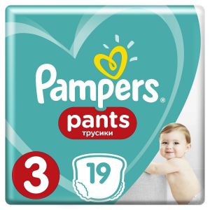 Pampers Tuman Kiçik Premium Care Pants 6-11kg. N3  19ədəd