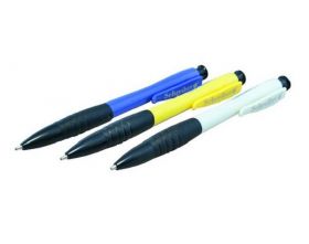 Ручка шариковая автоматическая "Schreiber", 0,7 мм, корпус ассорти, цвет чернил - синий (арт. S-327)