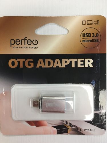 Переходник Perfeo OTG ADAPTER, USB3.0/MicroUSB