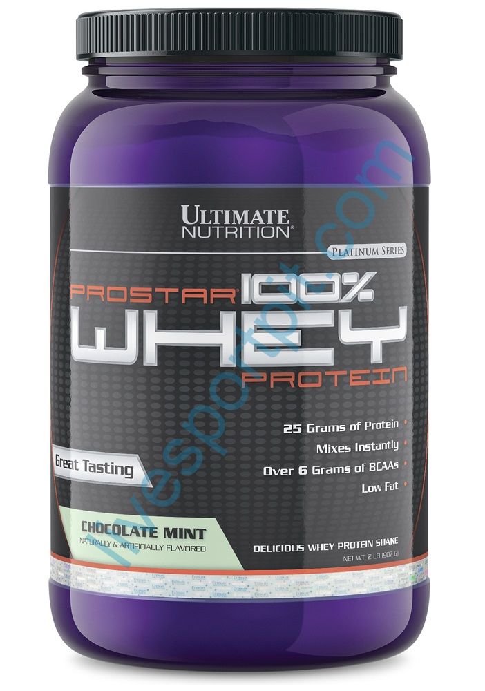 Сывороточный протеин Prostar Whey 907 г Ultimate Nutrition Мятный шоколад