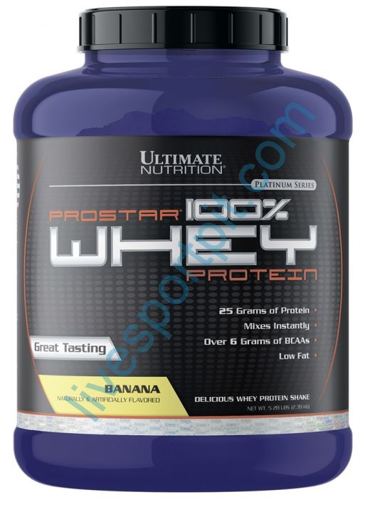 Сывороточный протеин Prostar Whey 2390 г Ultimate Nutrition