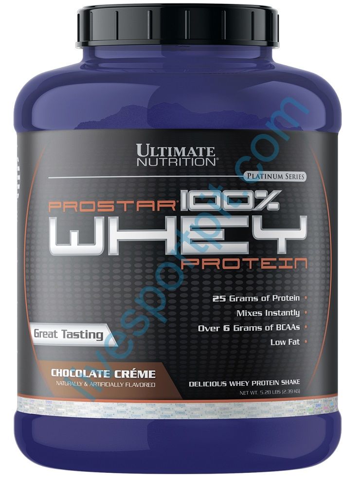 Сывороточный протеин Prostar Whey 2390 г Ultimate Nutrition Шоколадный крем