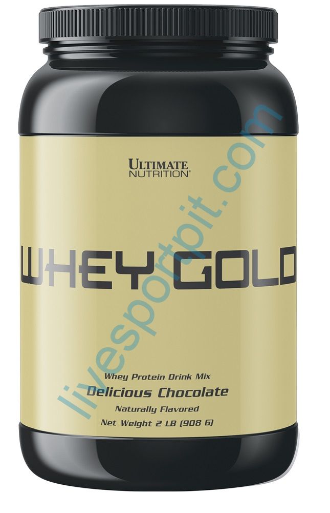 Сывороточный протеин Whey Gold 908 г Ultimate Nutrition Шоколад