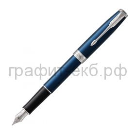 Ручка перьевая Parker Sonnet Core LagBlue CT синий лак F539 1945363