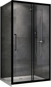 Душевой уголок ABBER Schwarzer Diamant AG30130BH-S70B 130x70