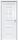 Межкомнатная Дверь Triadoors Царговая Gloss 516 ПО Белый Глянец со Стеклом Сатинат / Триадорс