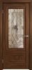 Межкомнатная Дверь Triadoors Царговая Luxury 599 ПО Честер со Стеклом Кристалл Зеркальная Сетка / Триадорс