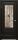 Межкомнатная Дверь Triadoors Царговая Luxury 599 ПО Тёмный Орех со Стеклом Кристалл Зеркальная Сетка / Триадорс
