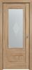 Межкомнатная Дверь Triadoors Царговая Luxury 599 ПО Сафари со Стеклом Сатин Белый Лак Перламутр / Триадорс