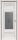 Межкомнатная Дверь Triadoors Царговая Luxury 589 ПО Лиственница Белая со Стеклом Сатин Графит Лак Прозрачный / Триадорс