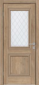 Межкомнатная Дверь Triadoors Царговая Luxury 587 ПО Сафари со Стеклом Ромб / Триадорс