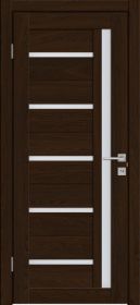 Межкомнатная Дверь Triadoors Царговая Luxury 574 ПО Бренди со Стеклом Сатинат / Триадорс