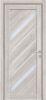 Межкомнатная Дверь Triadoors Царговая Luxury 573 ПО Лагуна со Стеклом Сатинат / Триадорс