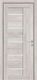 Межкомнатная Дверь Triadoors Царговая Luxury 563 ПО Лагуна со Стеклом Сатинат / Триадорс