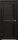 Межкомнатная Дверь Triadoors Царговая Luxury 562 ПО Тёмный Орех со Стеклом Лакобель Чёрный/ Триадорс