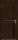 Межкомнатная Дверь Triadoors Царговая Luxury 562 ПО Бренди со Стеклом Лакобель Чёрный/ Триадорс