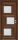 Межкомнатная Дверь Triadoors Царговая Luxury 561 ПО Честер со Стеклом Сатинат / Триадорс