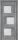 Межкомнатная Дверь Triadoors Царговая Luxury 561 ПО Бриг со Стеклом Сатинат / Триадорс