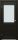 Межкомнатная Дверь Triadoors Царговая Luxury 558 ПО Тёмный Орех со Стеклом Сатинат / Триадорс