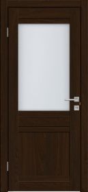 Межкомнатная Дверь Triadoors Царговая Luxury 558 ПО Бренди со Стеклом Сатинат / Триадорс