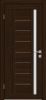 Межкомнатная Дверь Triadoors Царговая Luxury 556 ПО Бренди  со Стеклом Сатинат / Триадорс