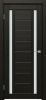 Межкомнатная Дверь Triadoors Царговая Luxury 555 ПО Тёмный Орех со Стеклом Сатинат / Триадорс