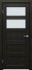 Межкомнатная Дверь Triadoors Царговая Luxury 541 ПО Тёмный Орех со Стеклом Сатинат / Триадорс