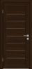 Межкомнатная Дверь Triadoors Царговая Luxury 538 ПО Бренди со Стеклом Сатинат / Триадорс