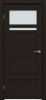 Межкомнатная Дверь Triadoors Царговая Modern 521 ПО Орех Макадамия со Стеклом Сатинат / Триадорс