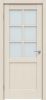 Межкомнатная Дверь Triadoors Царговая Future 646 ПО Дуб Серена Керамика со Стеклом Сатинат / Триадорс