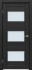 Межкомнатная Дверь Triadoors Царговая Future 613 ПО Дуб Серена Графит со Стеклом Сатинат / Триадорс